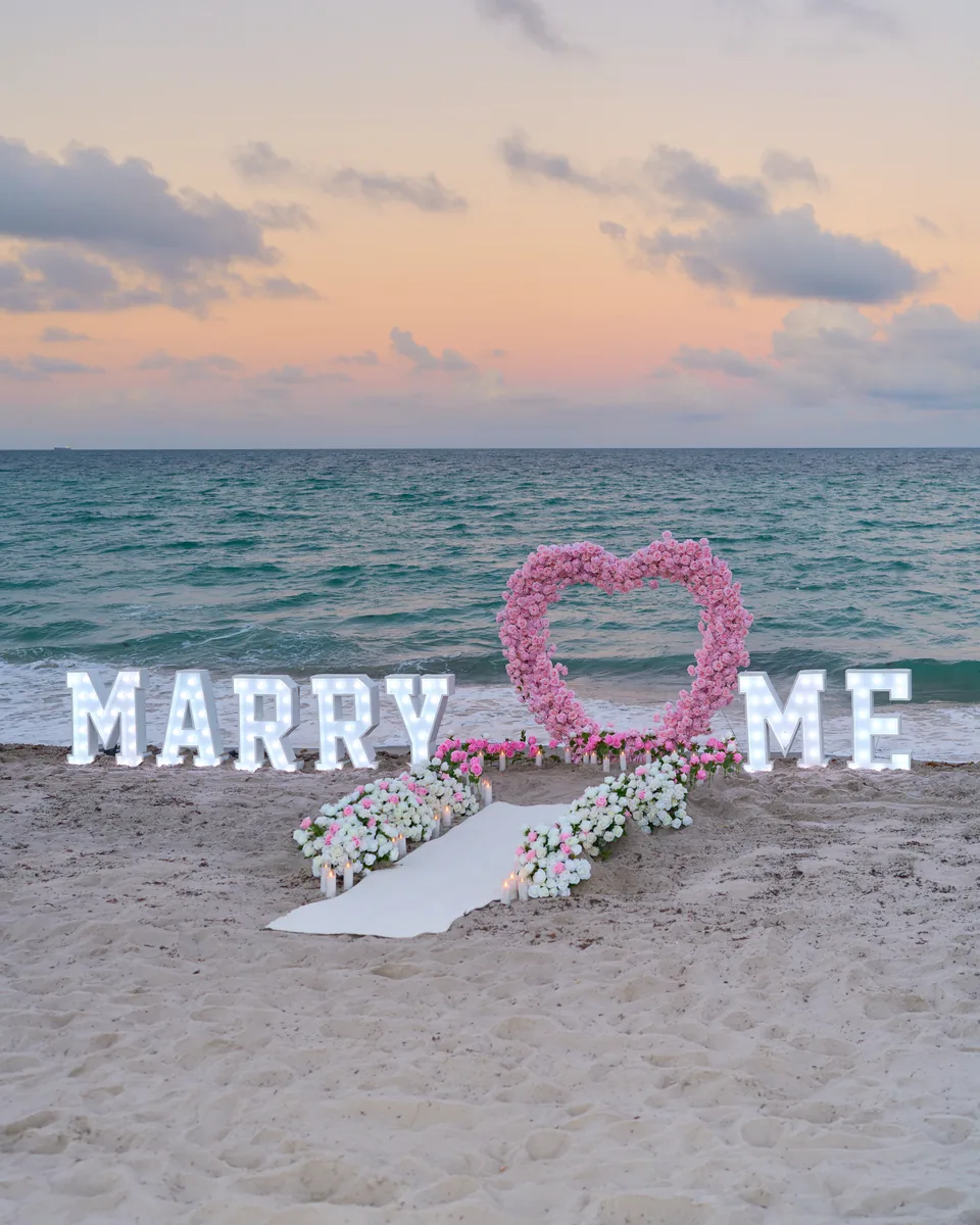 The Grand Love Experience decoration by YES Miami